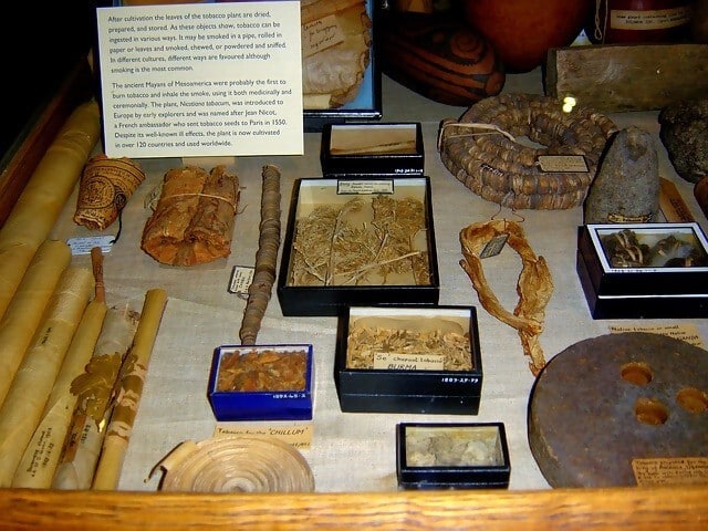 Historical artifacts proving cigar life has been enjoyed for centuries.