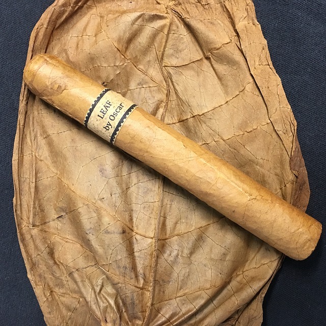 Cigar on top of cigar wrappers