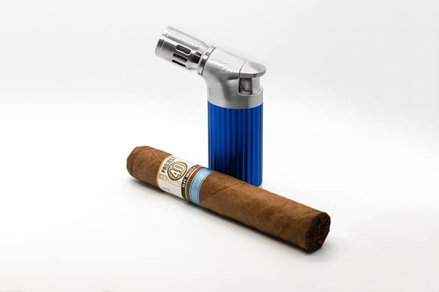 Butane torch or matches? How you light a cigar matters.
