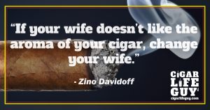 Zino Davidoff on smoking cigars and marriage