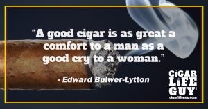 Best cigar quote by Edward Bulwer-Lytton