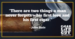 More cigar quotes: John Bain