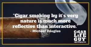 Michael Douglas on smoking