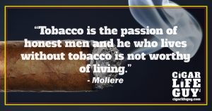 Moliere on tobacco