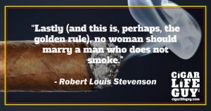 Robert Louis Stevenson's marriage advice to women