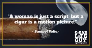 Samuel Fuller on women and cigars