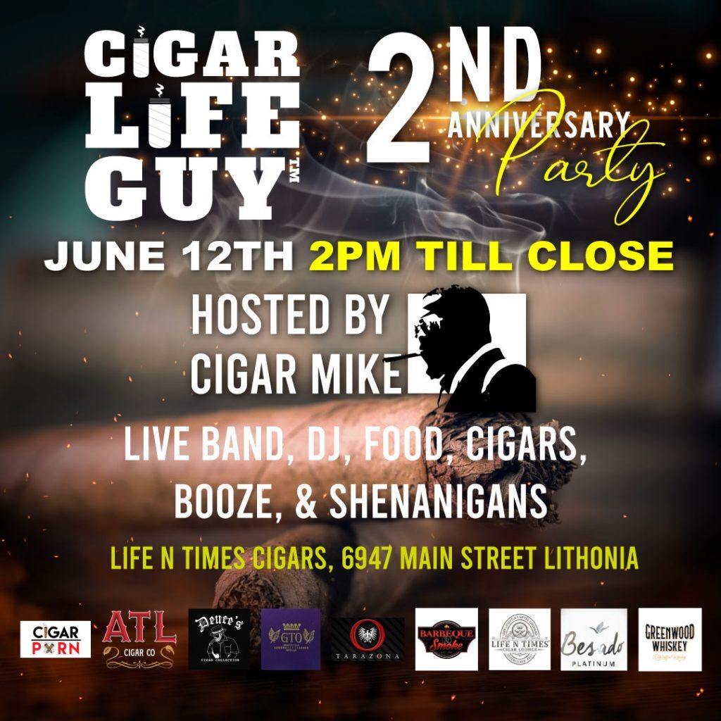 Cigar Life Guy Second Anniversary Party
