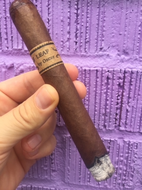 A “Leaf by Oscar” Honduran cigar.