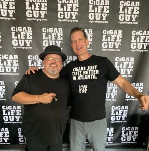 Oscar Rodriguez with Cigar Life Guy