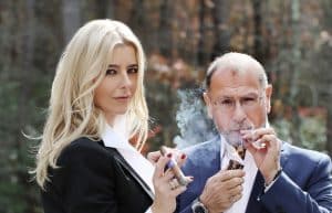 Freemason and Hiram & Solomon Cigars founder, Fouad Kashouty with his wife, Romy.